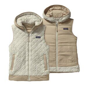 Patagonia Los Gatos Reversible Hooded Vest sz S